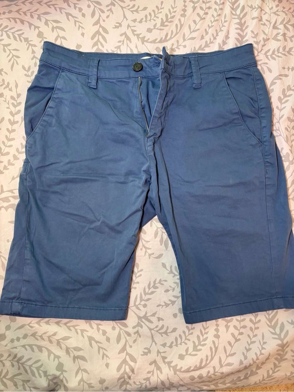 Men’s Blue Cargo Shorts